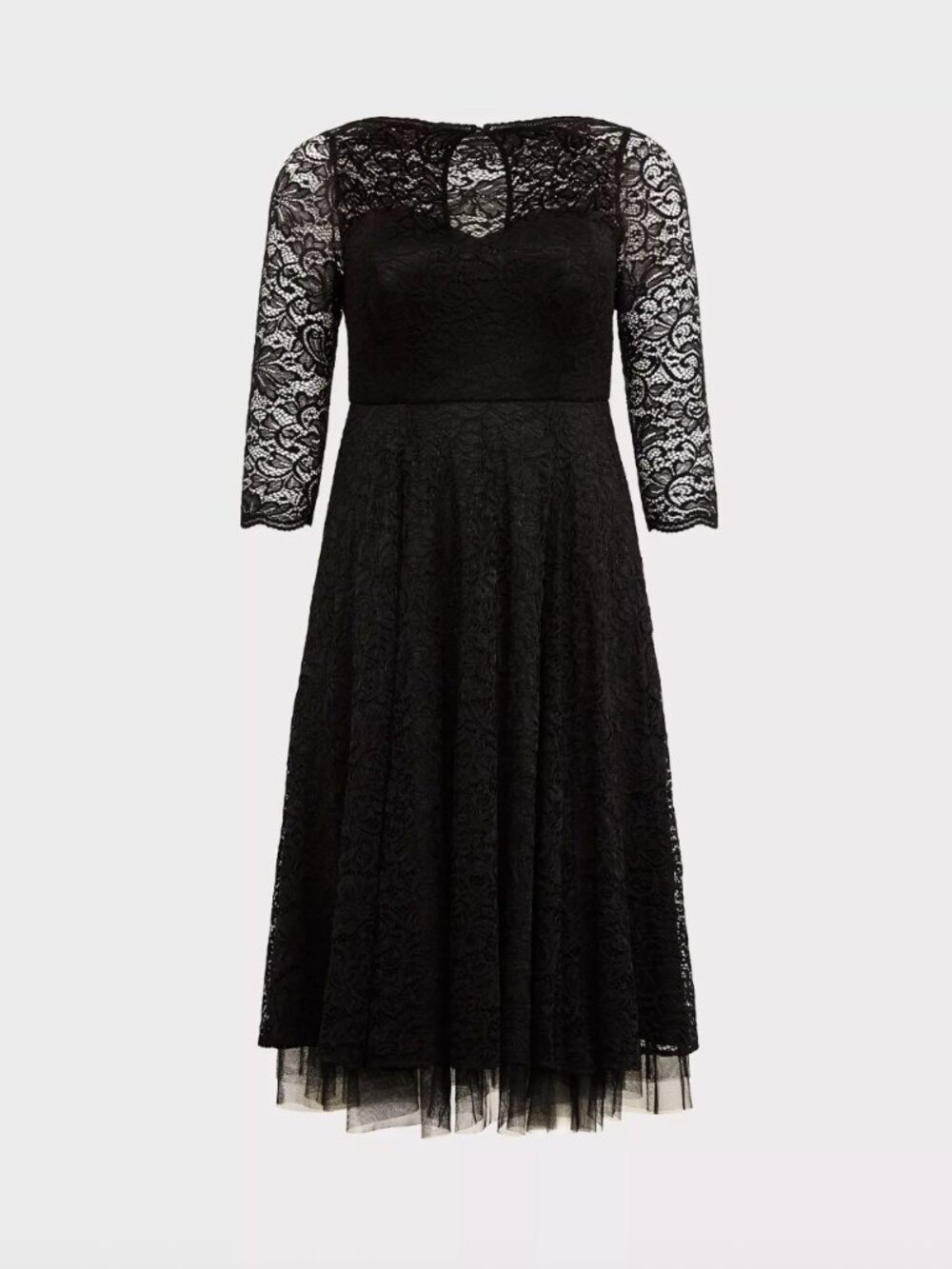 Torrid Midi Lace Dress - Picture 4 of 11